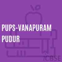 Pups-Vanapuram Pudur Primary School Logo