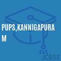 Pups,Kannigapuram Primary School Logo