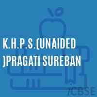 K.H.P.S.(Unaided)Pragati Sureban Middle School Logo