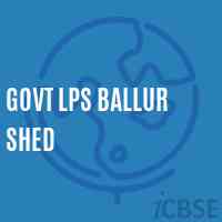 Govt Lps Ballur Shed Primary School Logo