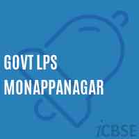 Govt Lps Monappanagar Primary School Logo