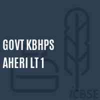 Govt Kbhps Aheri Lt 1 Middle School Logo