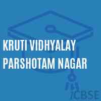 Kruti Vidhyalay Parshotam Nagar Middle School Logo