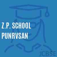 Z.P. School Punrvsan Logo