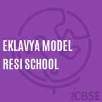 Eklavya Model Resi School Logo