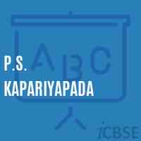 P.S. Kapariyapada Middle School Logo