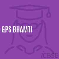 Gps Bhamti Primary School Logo