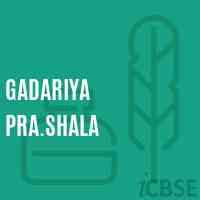Gadariya Pra.Shala Middle School Logo