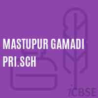 Mastupur Gamadi Pri.Sch Primary School Logo