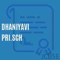 Dhaniyavi Pri.Sch Middle School Logo