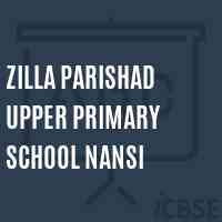 Zilla Parishad Upper Primary School Nansi Logo