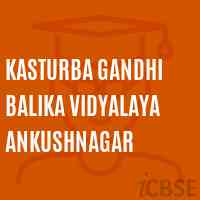 Kasturba Gandhi Balika Vidyalaya Ankushnagar Secondary School Logo