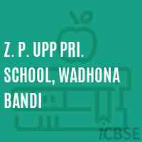Z. P. Upp Pri. School, Wadhona Bandi Logo