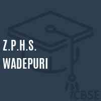 Z.P.H.S. Wadepuri Secondary School Logo