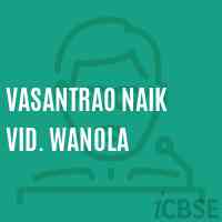 Vasantrao Naik Vid. Wanola High School Logo