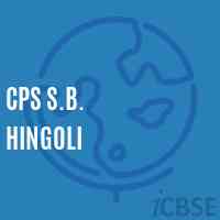 Cps S.B. Hingoli Middle School Logo