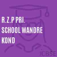 R.Z.P Pri. School Wandre Kond Logo