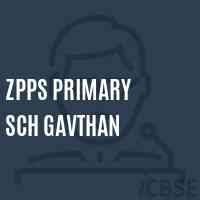 Zpps Primary Sch Gavthan Primary School Logo
