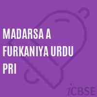 Madarsa A Furkaniya Urdu Pri Primary School Logo