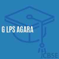 G Lps Agara Primary School Logo