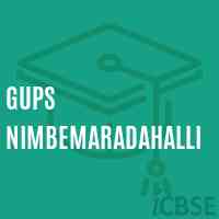 Gups Nimbemaradahalli Primary School Logo