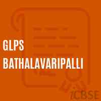 Glps Bathalavaripalli Primary School Logo