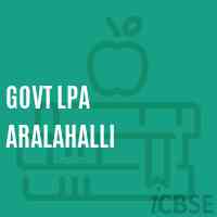Govt Lpa Aralahalli Primary School Logo