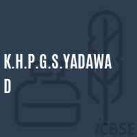 K.H.P.G.S.Yadawad Middle School Logo