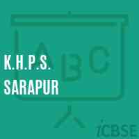 K.H.P.S. Sarapur Middle School Logo