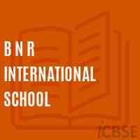 B N R International School Logo