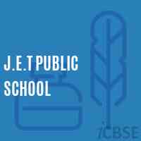 J.E.T Public School Logo