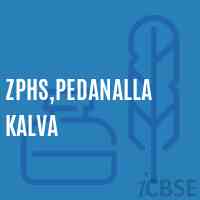 Zphs,Pedanalla Kalva Secondary School Logo