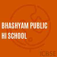 Bhashyam Public Hi School Logo