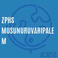 Zphs Musunuruvaripalem Secondary School Logo