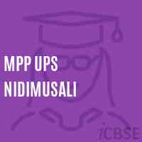 Mpp Ups Nidimusali Middle School Logo