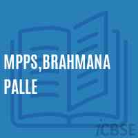 Mpps,Brahmana Palle Primary School Logo
