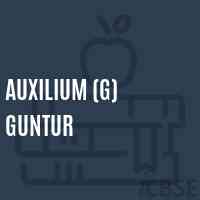 Auxilium (G) Guntur Primary School Logo