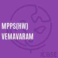 Mpps(Hw) Vemavaram Primary School Logo