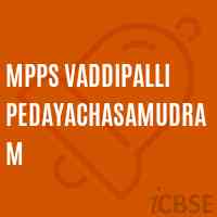 Mpps Vaddipalli Pedayachasamudram Primary School Logo