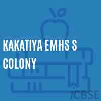 Kakatiya Emhs S Colony Secondary School Logo