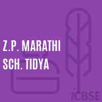 Z.P. Marathi Sch. Tidya Primary School Logo