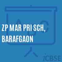 Zp Mar Pri Sch, Barafgaon Primary School Logo