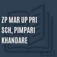 Zp Mar Up Pri Sch, Pimpari Khandare Middle School Logo