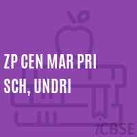 Zp Cen Mar Pri Sch, Undri Primary School Logo
