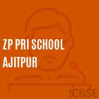 Zp Pri School Ajitpur Logo