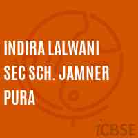 Indira Lalwani Sec Sch. Jamner Pura High School Logo