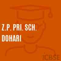 Z.P. Pri. Sch. Dohari Primary School Logo