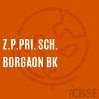 Z.P.Pri. Sch. Borgaon Bk Primary School Logo