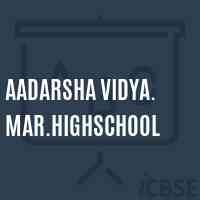 Aadarsha Vidya. Mar.Highschool Logo