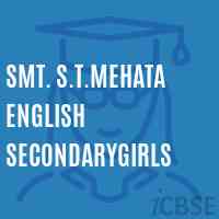Smt. S.T.Mehata English Secondarygirls Secondary School Logo